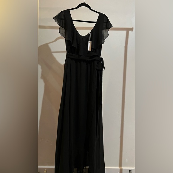 (Black) unused ‘Katy’s ruffle maxi dress’ Baltic Born - Picture 9 of 12